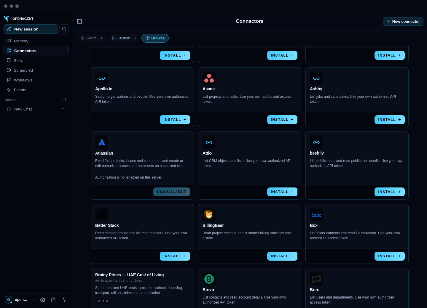 App22/server45: more connector cards and shared marks